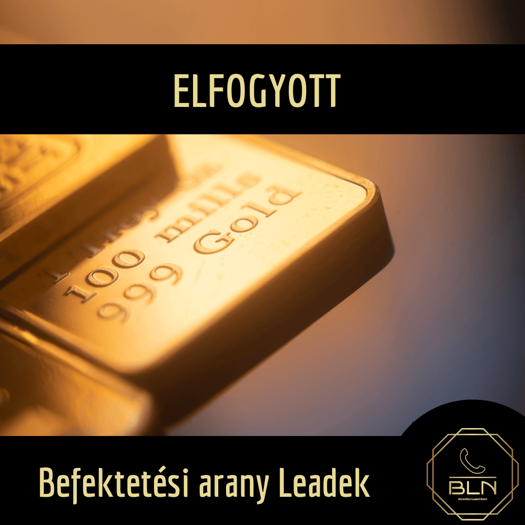 Befektetési Arany Leadek (150 db / csomag)
