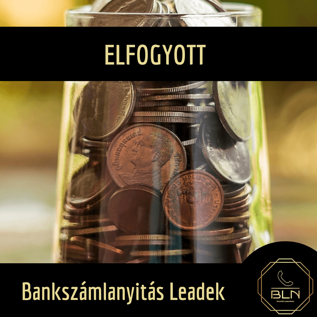 Bankszámlanyitás Leadek (150 db / csomag)